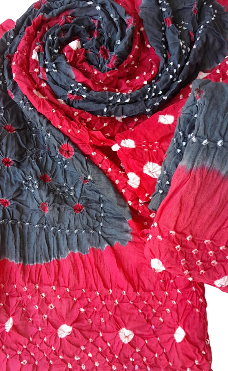 Pink and Grey Classic 3-Piece Chunri Lawn Collection