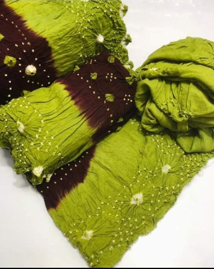 Soft Arabic Linen Chunri 3-Pc Dress