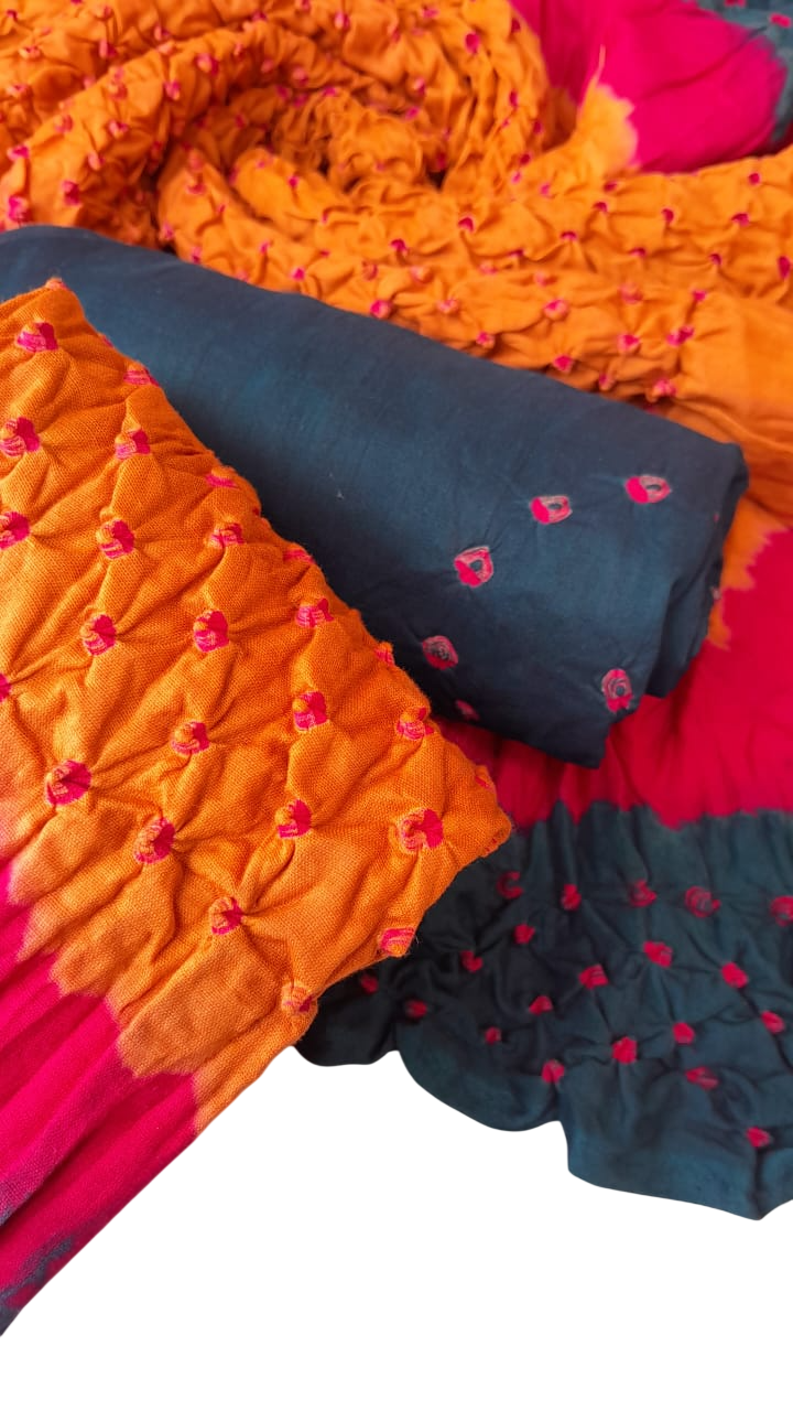 Light Brown & Green 3-Piece Premium Chunri Lawn Collection