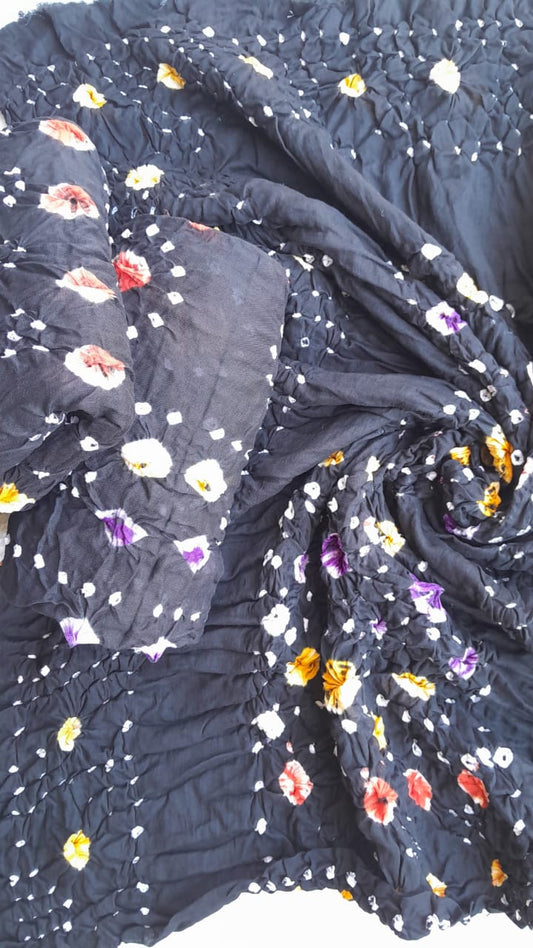 Balck Classic 3-Piece Chunri Lawn Collection