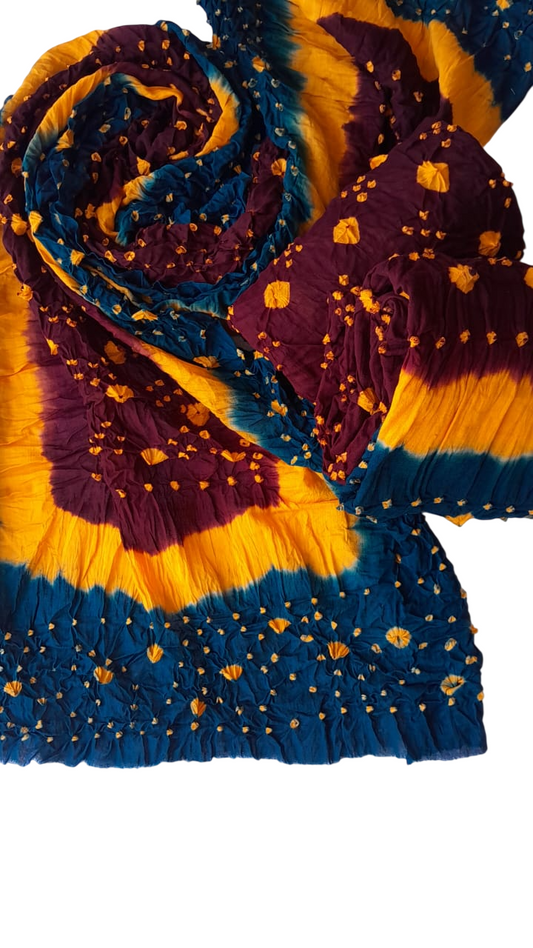 Brown Classic 3-Piece Chunri Lawn Collection