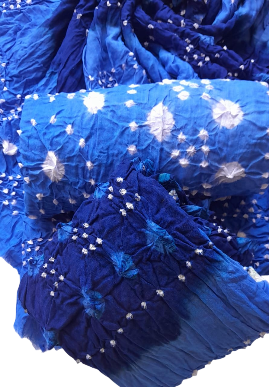 Blue Classic 3-Piece Chunri Lawn Collection