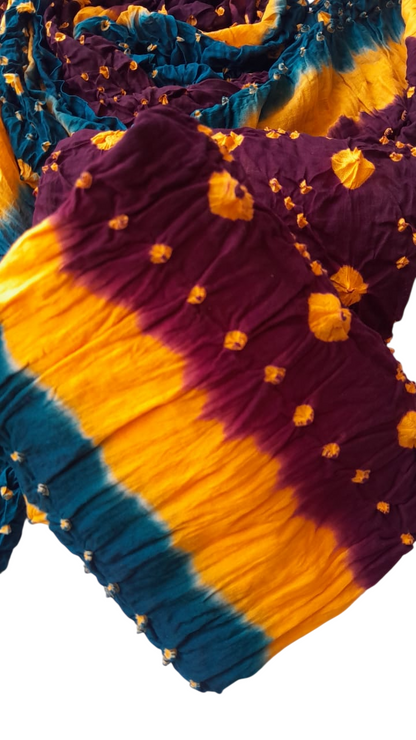 Brown Classic 3-Piece Chunri Lawn Collection