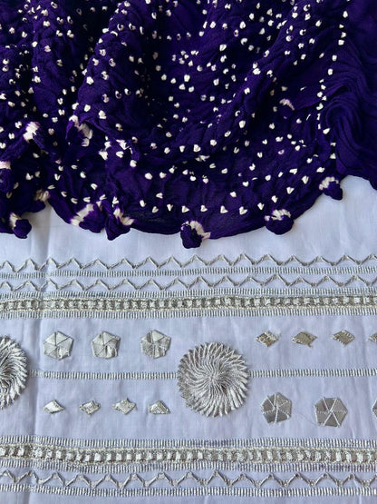 Gotta Cotton Shirt & Chiffon Chunri Dupatta – 2 Piece Collection