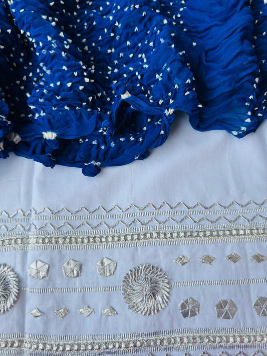 Gotta Cotton Shirt & Chiffon Chunri Dupatta – 2 Piece Collection