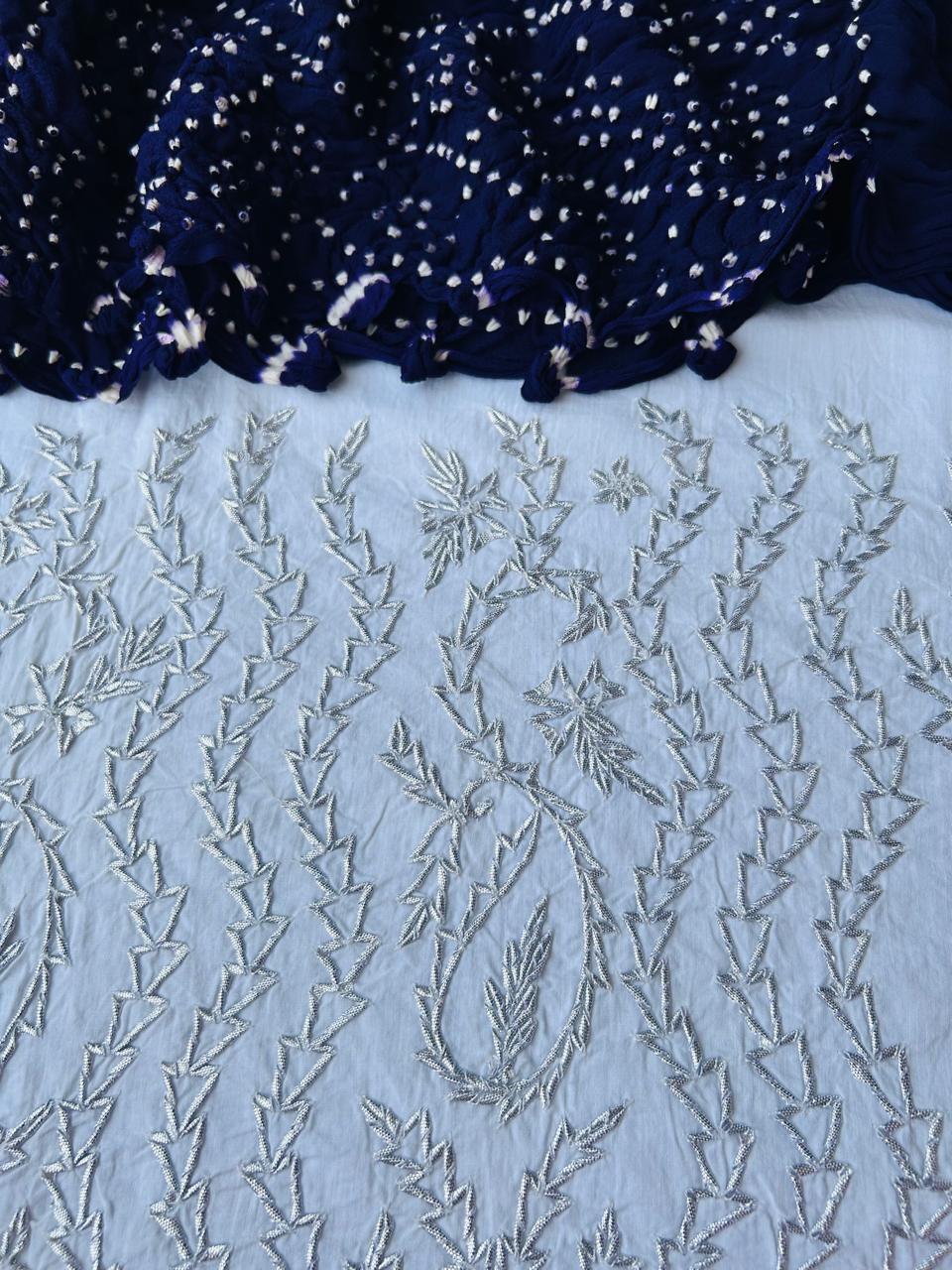 Gotta Cotton Shirt & Chiffon Chunri Dupatta – 2 Piece Collection