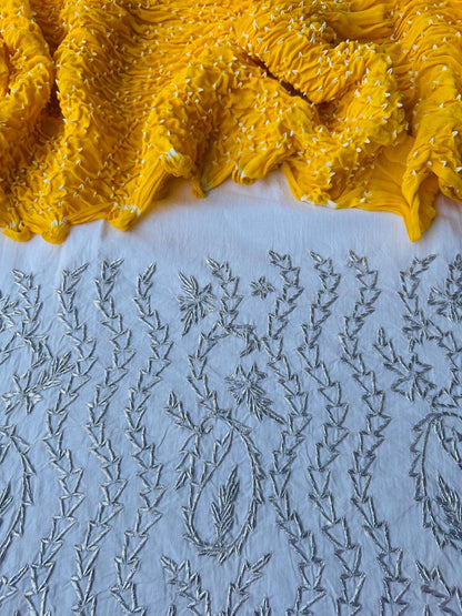 Gotta Cotton Shirt & Chiffon Chunri Dupatta – 2 Piece Collection