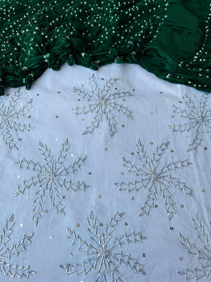 Gotta Cotton Shirt & Chiffon Chunri Dupatta – 2 Piece Collection